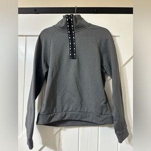 Nike quarter zip gray sweatshirt size small